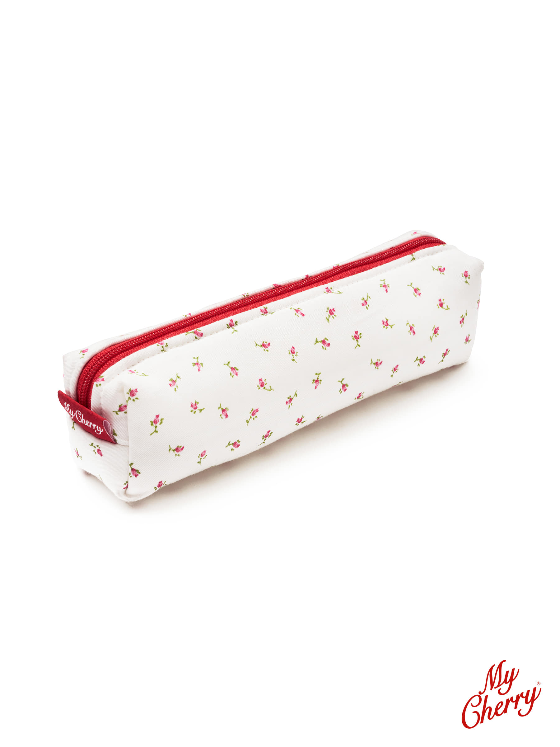 [My Cherry] Lucy Puffer Pouch (Baby Flowers/Small)